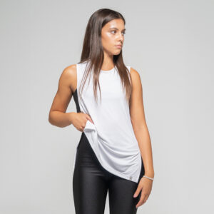 DLOREN WFIT - Blusas Sem Manga Branco