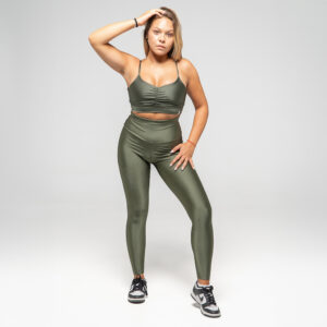 DLOREN WFIT Legging Glow Verde Militar