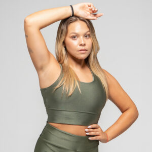 DLOREN WFIT - Top Livia Verde Militar