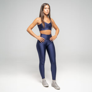 DLOREN WFIT - Top Essence Glow Azul Marinho